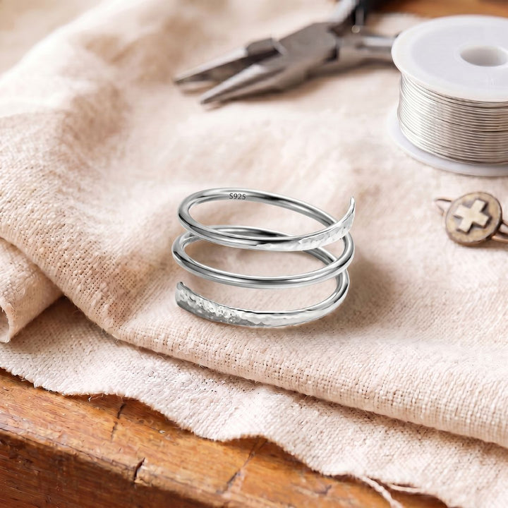 Sandra Spiral Ring