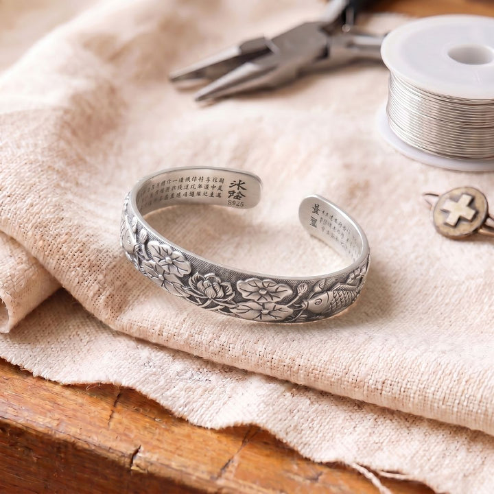 Sandra Lotus Bracelet