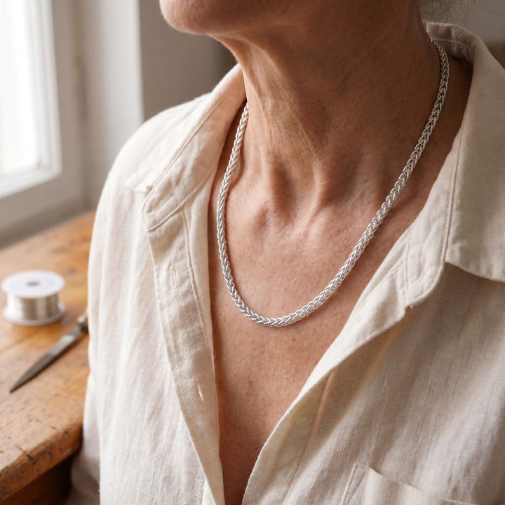 Sandra Braided Necklace