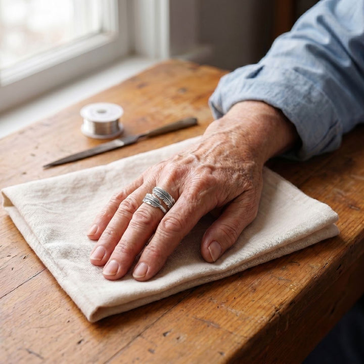 Sandra Feather Ring